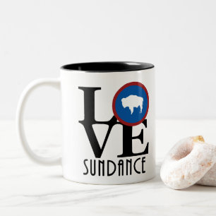 LOVE Sundance 11oz Two-Tone Coffee Mug
