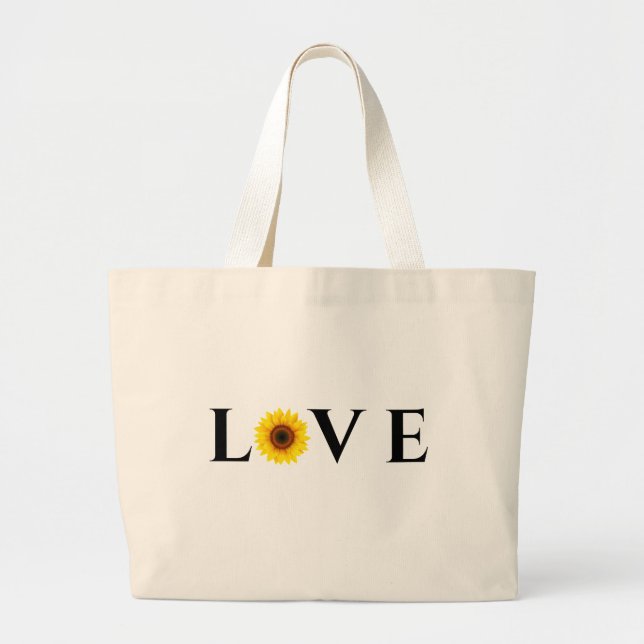 Love Sunflower Tote (Front)