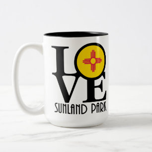 LOVE Sunland Park 15oz Two-Tone Coffee Mug