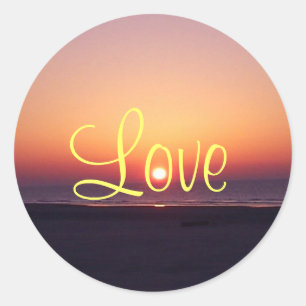 Love Sunrise Sticker