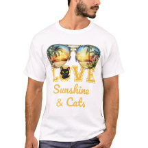 LOVE Sunshine & Cats | Tropical Black Cat Summer