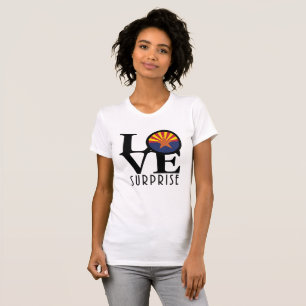 LOVE Surprise Arizona (front print) T-Shirt
