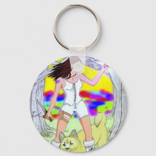 Love Survives - Keycahin II Key Ring (Front)