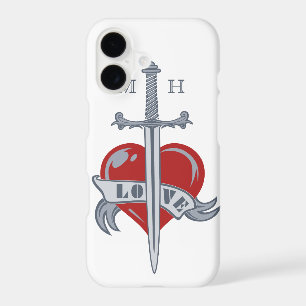 Love Sword custom monogram phone cases