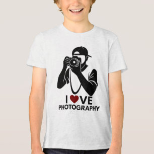 Love Symbol Bella+Canvas Kids Tri-Blend Shirt