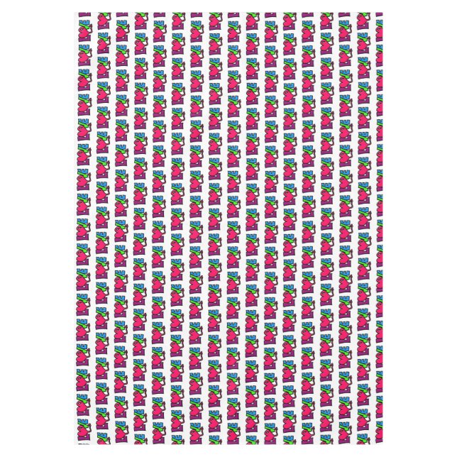 Love  tablecloth (Front)