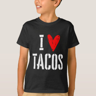 Love Tacos Tuesday Cinco De Mayo Adult Kids Toddle T-Shirt