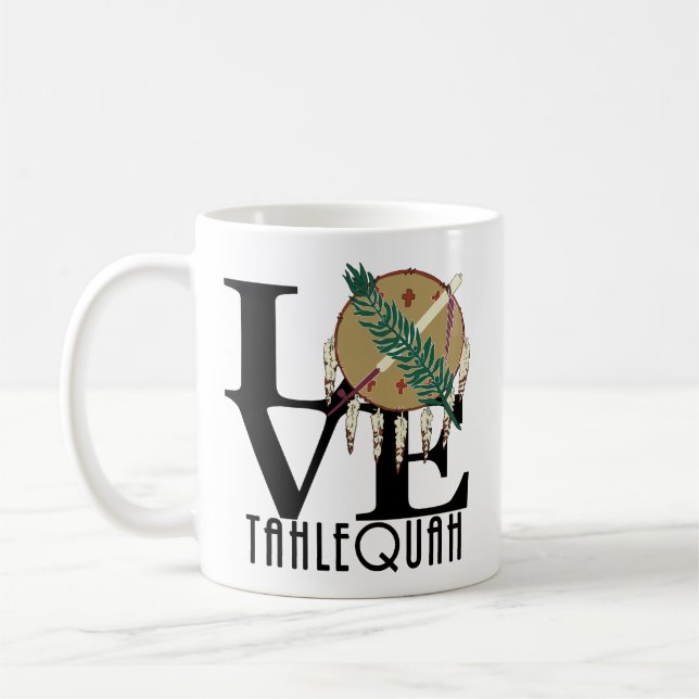 LOVE Tahlequah 11oz Coffee Mug (Left)