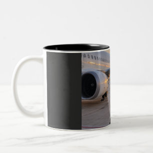 Love Takes Flight Two-Tone Coffee Mug