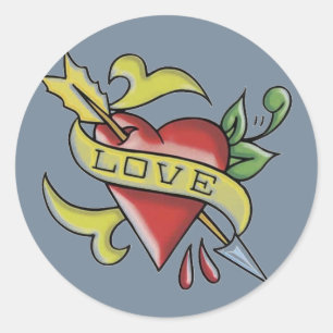 Love Tattoo - Sticker