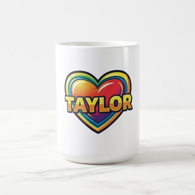 Love Taylor Coffee Mug (Center)