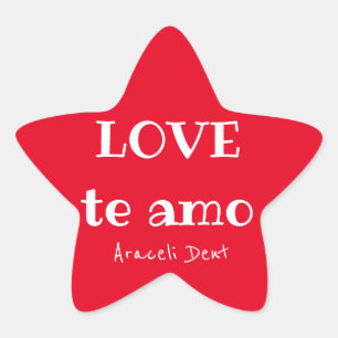LOVE te amo Stickers