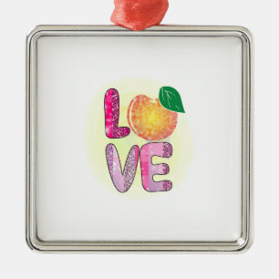 Love Teacher Metal Tree Decoration