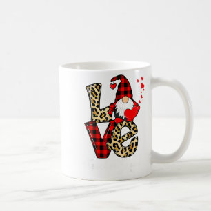 Love Teacher Squad Gnome Hearts Valentines Gnome T Coffee Mug