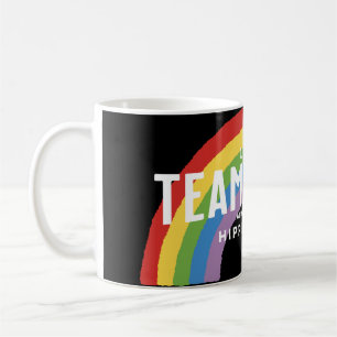 Love, teamwork, and all that hippie stuff coffee mug
