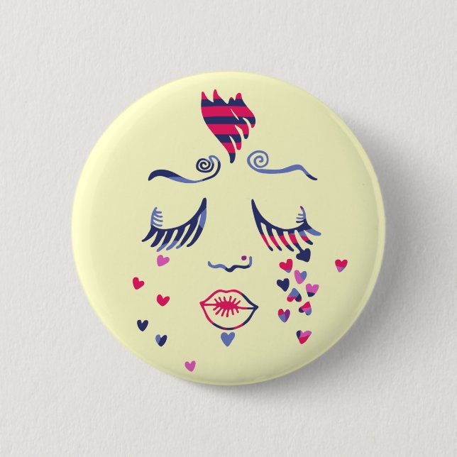 Love Tears Button (Front)