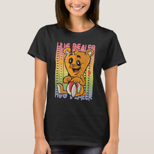 Love Teddy Rainbow Hug Dealer Cute Teddy Bear Hug T-Shirt