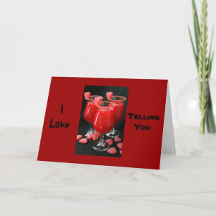 LOVE TELLING YOU HOW MUCH "I LOVE YOU" HOLIDAY CARD