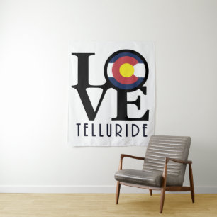 LOVE Telluride Tapestry