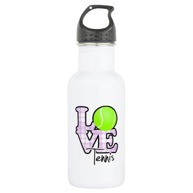 Love Tennis 532 Ml Water Bottle (Front)