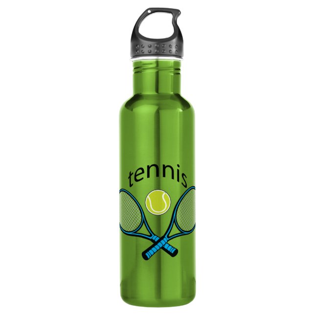 Love tennis 710 ml water bottle (Front)