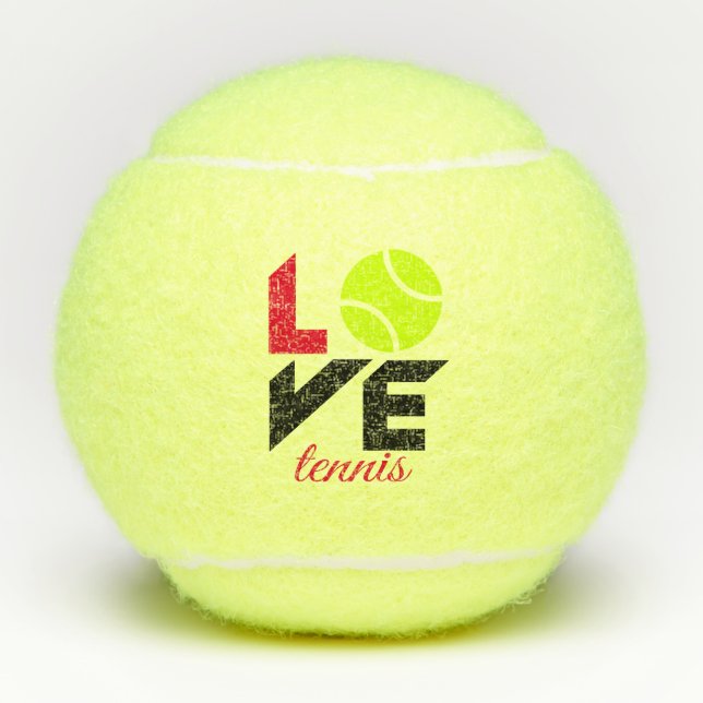 Love tennis balls (Front)