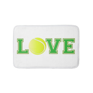 Love Tennis Bath Mat
