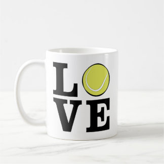 Love Tennis Coffee Mug