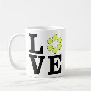 Love Tennis Coffee Mug