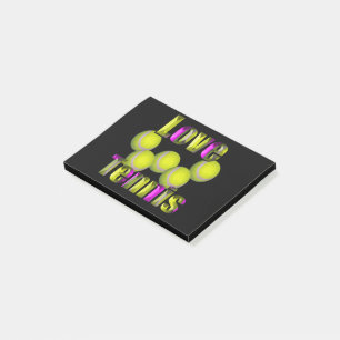 Love Tennis Design, Post-it Notes