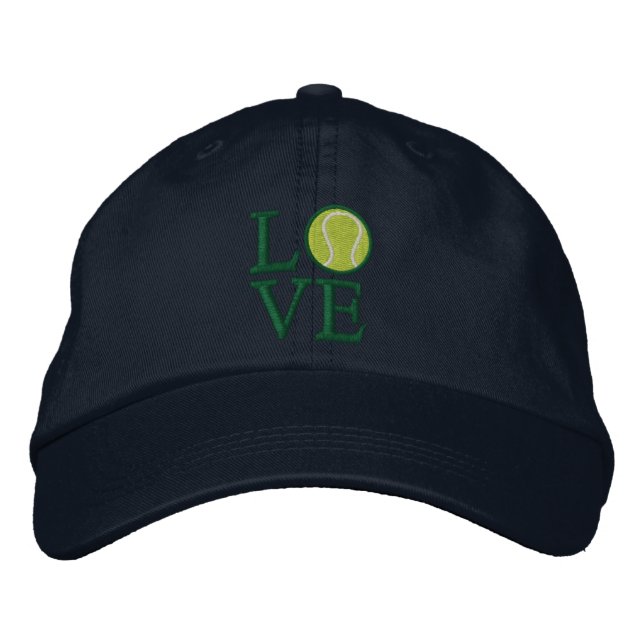 LOVE Tennis Embroidered Hat (Front)