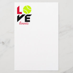 Love tennis flyer