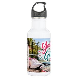 Love Tennis Inspirational Sports Design 532 Ml Water Bottle