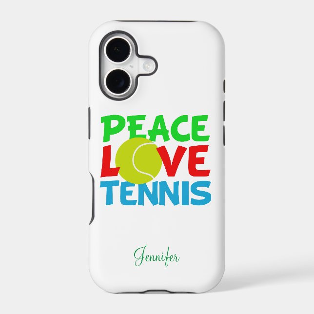 Love Tennis Personalised (Back)