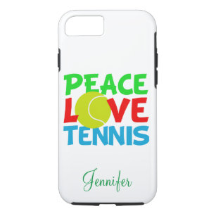 Love Tennis Personalised Case-Mate iPhone Case
