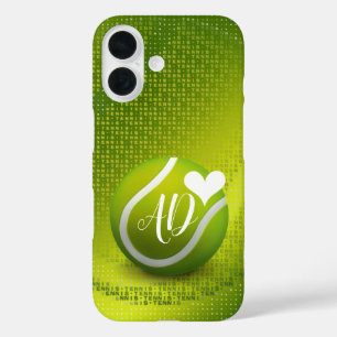 Love Tennis So Much   Girly Gifts iPhone 16 Case