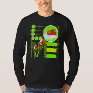 Love Tennis Tennis Ball I Called In Sick To Be He T-Shirt