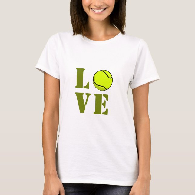 Love Tennis Women's Basic T-Shirt (Front)