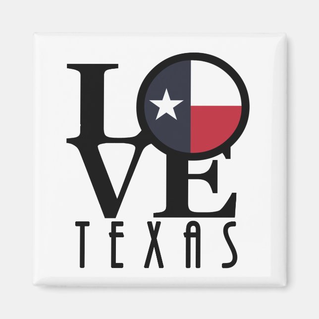LOVE Texas Magnet (Front)