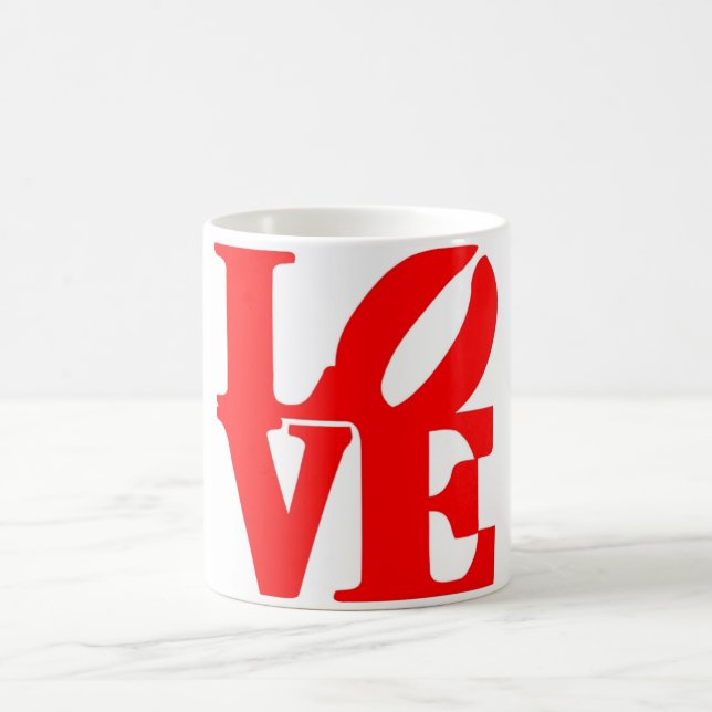 Love Text Coffee Mug (Center)
