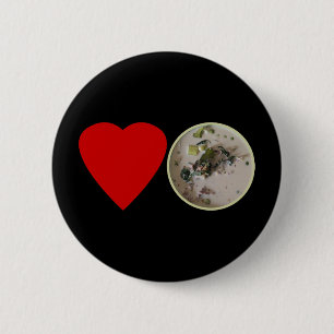 Love Thai Green Curry ... Thailand Street Food 6 Cm Round Badge