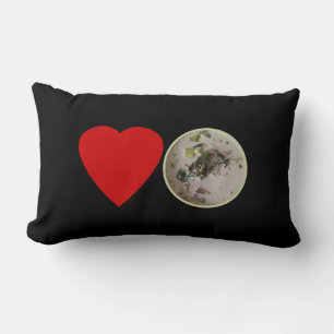 Love Thai Green Curry ... Thailand Street Food Lumbar Cushion