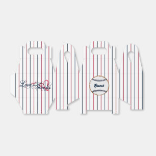 Love-Thanks Baseball Cookie B-GABLE FAVOR BOX