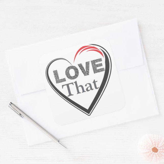 Love That Sticker (Envelope)