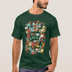 Love the 90s Vintage Collector Gift girl T-Shirt