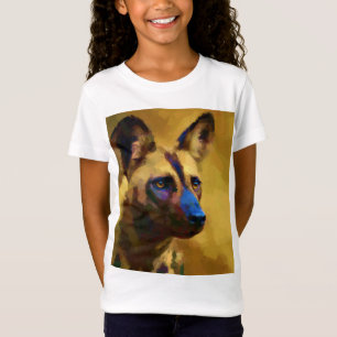 Love the African Wild Dog Art T-Shirt