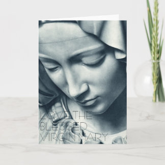 LOVE THE BLESSED VIRGIN MARY CARD