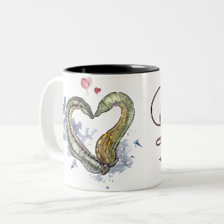 Love the cup. Two-Tone coffee mug