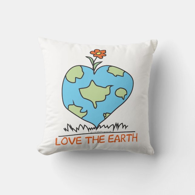 Love the Earth Cushion (Front)