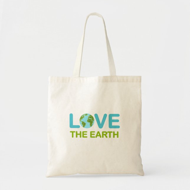Love the Earth Earth Day Tote Bag (Front)